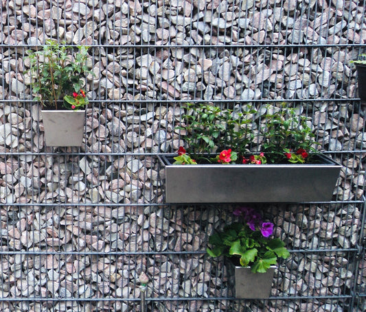 Blumenkasten für Gabionen