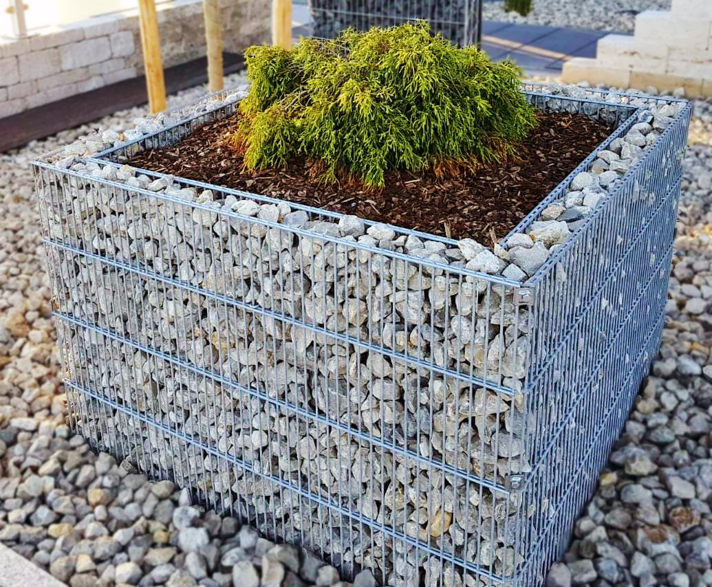 Gabionen Hochbeet