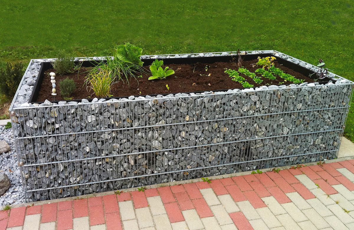 Gabionen Hochbeet