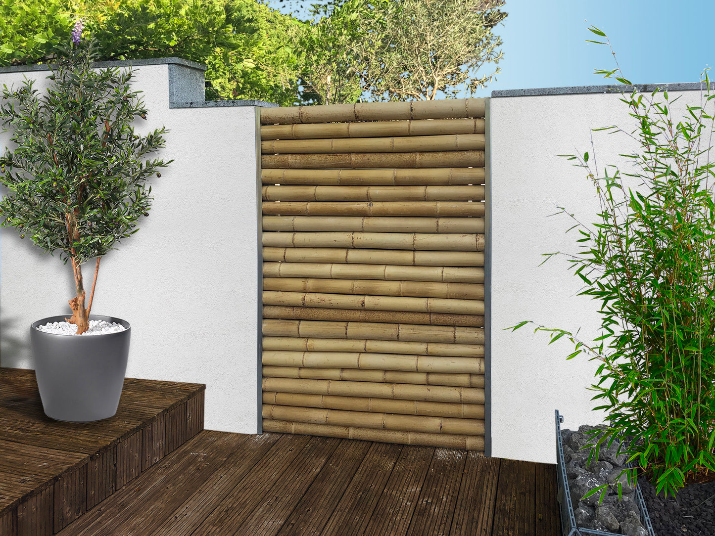Auflockerungselement BAMBUS – Natur